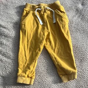 Bright Yellow Kids Joggers